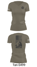 Delta 5-7 ADA 2750142 Women's Short Sleeve V-neck Shirt - 6