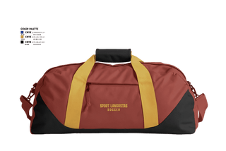 Duffle Bag, Sport LangostasBLUE MACAW, Men's Soccer, Teamtime, Team time, sublimation, custom sports apparel, team uniforms, spirit wear, spiritwear, sports uniforms, custom shirts, team store, custom team store, fundraiser sports, apparel fundraiser
