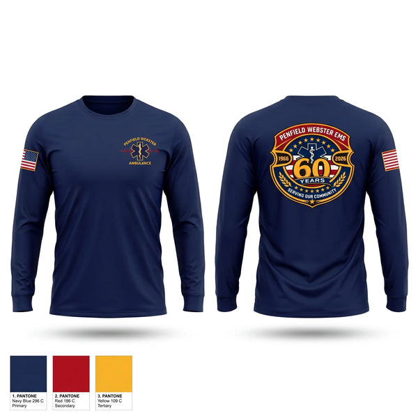 Long Sleeve Performance Shirt, Penfield Webster EMS, EMS/EMT, Teamtime, Team time, sublimation, custom sports apparel, team uniforms, spirit wear, spiritwear, sports uniforms, custom shirts, team store, custom team store, fundraiser sports, apparel fundraiser