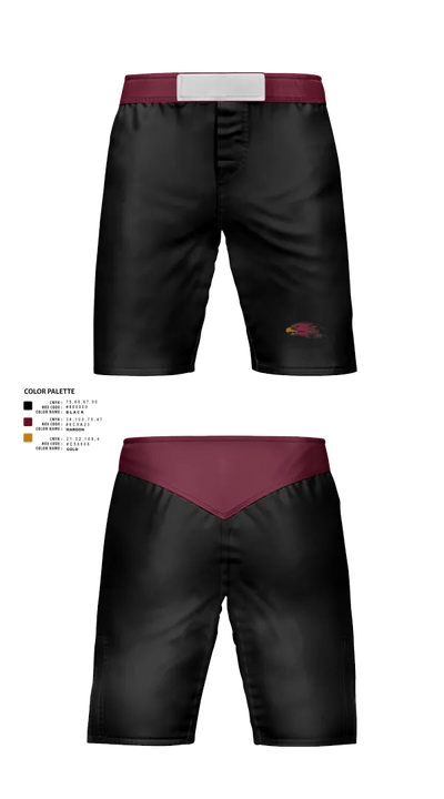 Silver Lake Eagles 22517877 Fight Shorts - 21