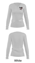 Fairmont Heights High School Basketball 2984774 Women's Long Sleeve V-neck Shirt - 16