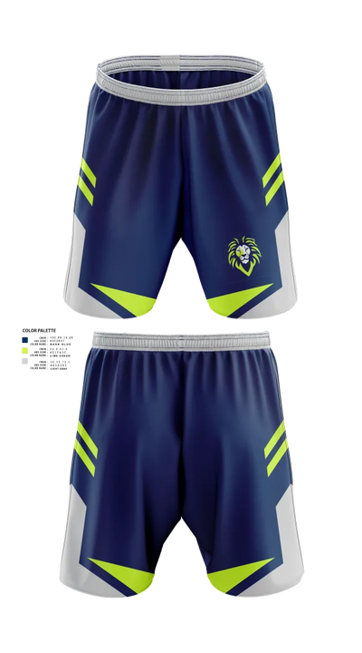 Lions 78359186 Athletic Shorts With Pockets - 21