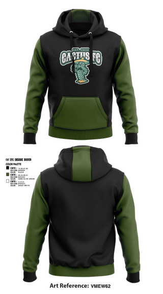 Hoodie, Cactus Fc, Men's Soccer, Teamtime, Team time, sublimation, custom sports apparel, team uniforms, spirit wear, spiritwear, sports uniforms, custom shirts, team store, custom team store, fundraiser sports, apparel fundraiser