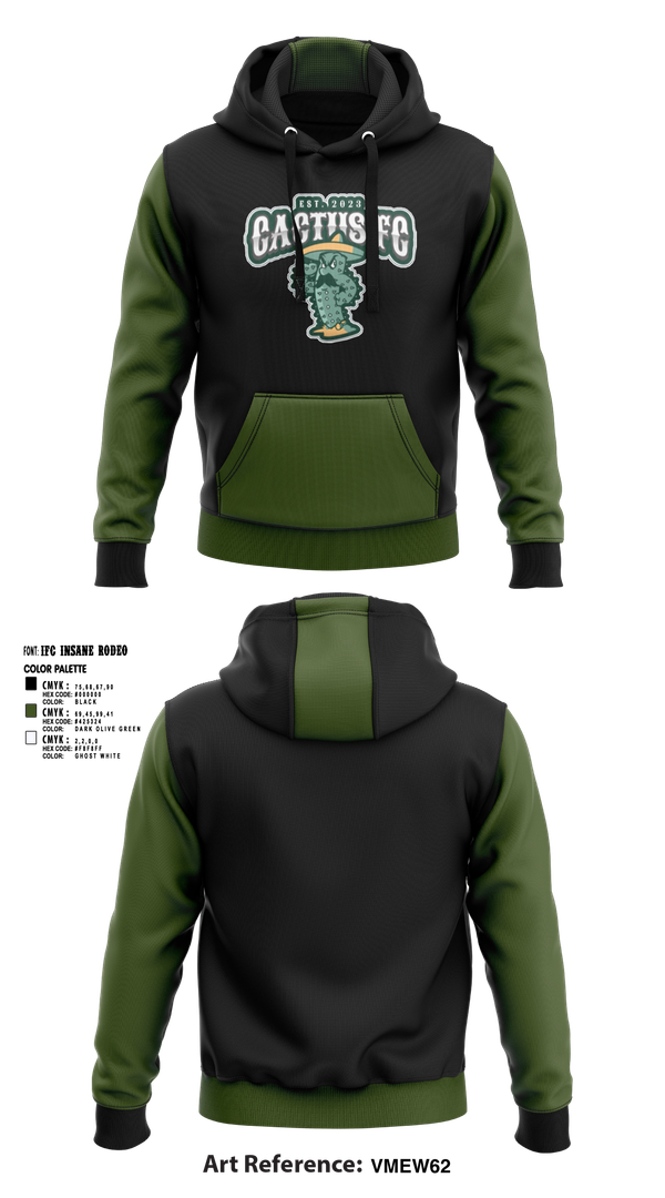 Hoodie, Cactus Fc, Men's Soccer, Teamtime, Team time, sublimation, custom sports apparel, team uniforms, spirit wear, spiritwear, sports uniforms, custom shirts, team store, custom team store, fundraiser sports, apparel fundraiser