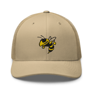 Wynne Yellowjackets 3239649 Retro Trucker Hat | Yupoong 6606