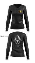 175 CPT Women's Long Sleeve V-neck Shirt - 3