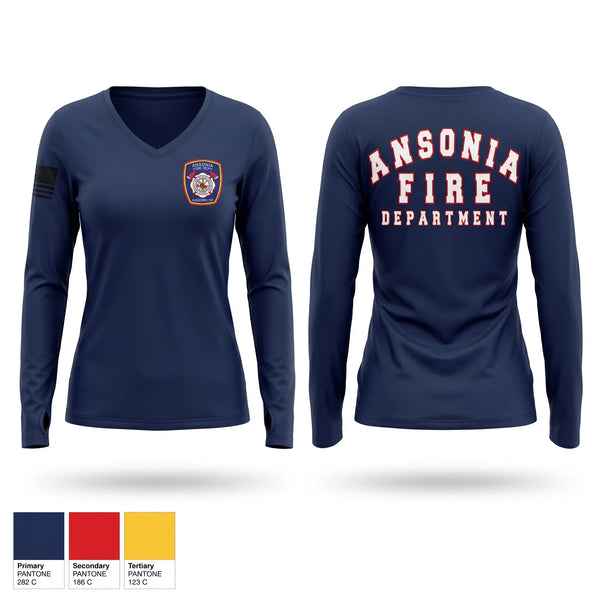 Old School Cotton Feel Shirt, Ansonia Fire Department, Fire Department, Teamtime, Team time, sublimation, custom sports apparel, team uniforms, spirit wear, spiritwear, sports uniforms, custom shirts, team store, custom team store, fundraiser sports, apparel fundraiser