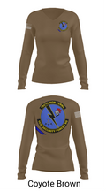103d SECURITY FORCES SQUADRON 19845829 Women's Long Sleeve V-neck Shirt - 17
