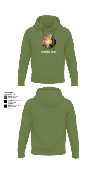 Hoodie, Uss Preble DDG 88, , Teamtime, Team time, sublimation, custom sports apparel, team uniforms, spirit wear, spiritwear, sports uniforms, custom shirts, team store, custom team store, fundraiser sports, apparel fundraiser
