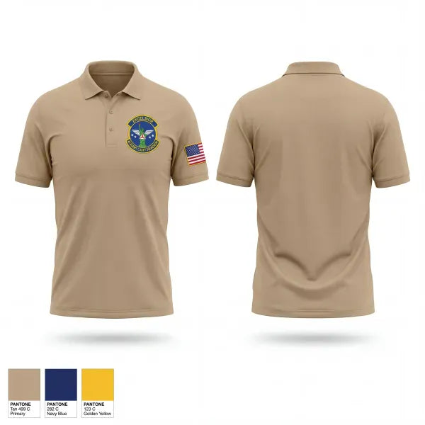 Short Sleeve Performance Polo, Academy Cadet Squadron, Air Force, Teamtime, Team time, sublimation, custom sports apparel, team uniforms, spirit wear, spiritwear, sports uniforms, custom shirts, team store, custom team store, fundraiser sports, apparel fundraiser