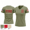 TF22 Women's Short Sleeve V-neck Shirt - 1