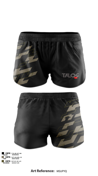 Track Shorts, Talos Security, , Teamtime, Team time, sublimation, custom sports apparel, team uniforms, spirit wear, spiritwear, sports uniforms, custom shirts, team store, custom team store, fundraiser sports, apparel fundraiser
