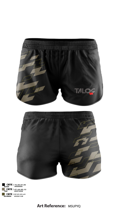 Talos Security Track Shorts - 12