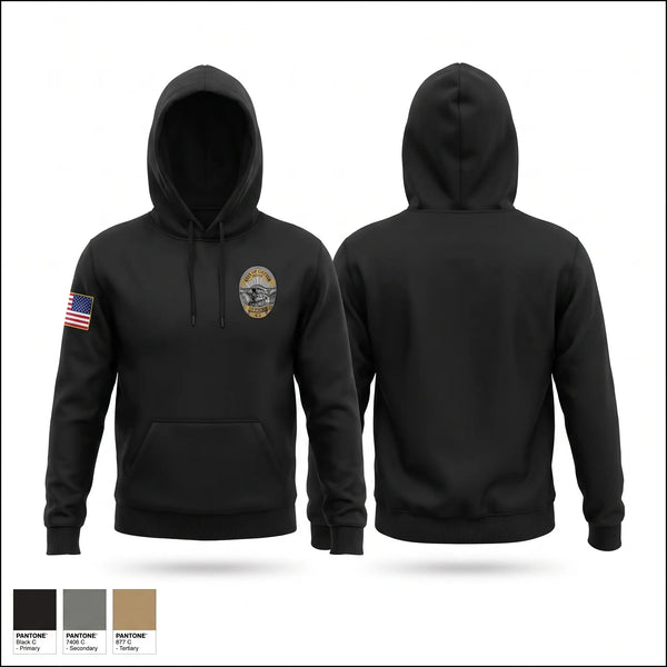 Hoodie, Cotter Police Department, Police, Teamtime, Team time, sublimation, custom sports apparel, team uniforms, spirit wear, spiritwear, sports uniforms, custom shirts, team store, custom team store, fundraiser sports, apparel fundraiser