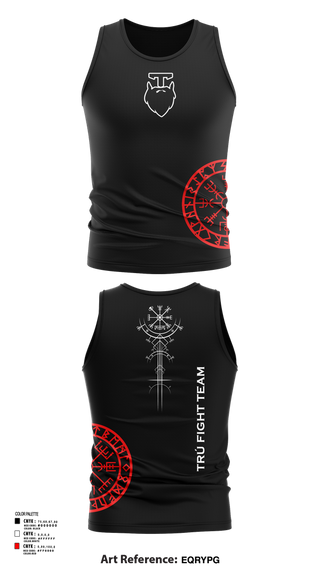 Tank Top, Trú Fight Team, Spirit Store, Teamtime, Team time, sublimation, custom sports apparel, team uniforms, spirit wear, spiritwear, sports uniforms, custom shirts, team store, custom team store, fundraiser sports, apparel fundraiser