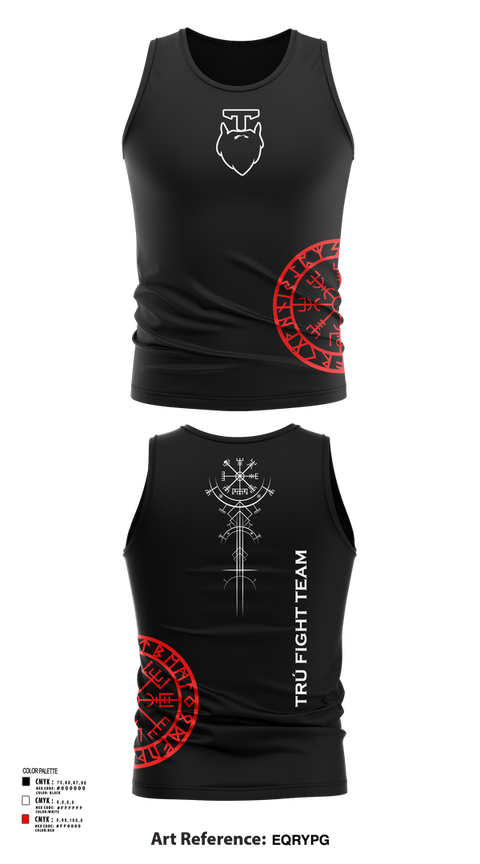Tank Top, Trú Fight Team, Spirit Store, Teamtime, Team time, sublimation, custom sports apparel, team uniforms, spirit wear, spiritwear, sports uniforms, custom shirts, team store, custom team store, fundraiser sports, apparel fundraiser