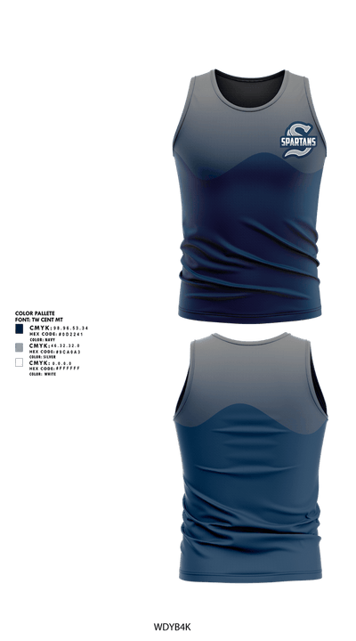 Springfield Township Track & Field 62319055 Tank Top - 2