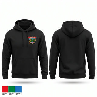 Hoodie, Pittman center Volunteer fire department, Fire Department, Teamtime, Team time, sublimation, custom sports apparel, team uniforms, spirit wear, spiritwear, sports uniforms, custom shirts, team store, custom team store, fundraiser sports, apparel fundraiser