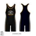 Iron edge wrestling academy 10827330 Men's Wrestling Singlet - 2