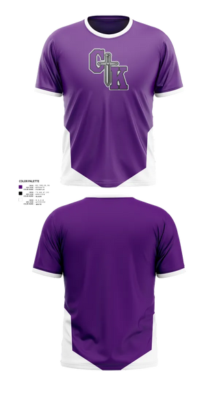Short Sleeve Performance Shirt, Columbia Knights Football, , Teamtime, Team time, sublimation, custom sports apparel, team uniforms, spirit wear, spiritwear, sports uniforms, custom shirts, team store, custom team store, fundraiser sports, apparel fundraiser