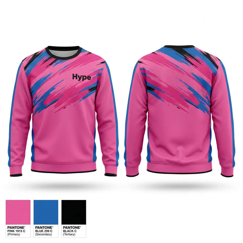 Crew Neck Sweatshirt, Hype, Softball, Teamtime, Team time, sublimation, custom sports apparel, team uniforms, spirit wear, spiritwear, sports uniforms, custom shirts, team store, custom team store, fundraiser sports, apparel fundraiser