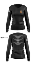 2-210th Aviation Regiment 68821902 Women's Long Sleeve V-neck Shirt - 10