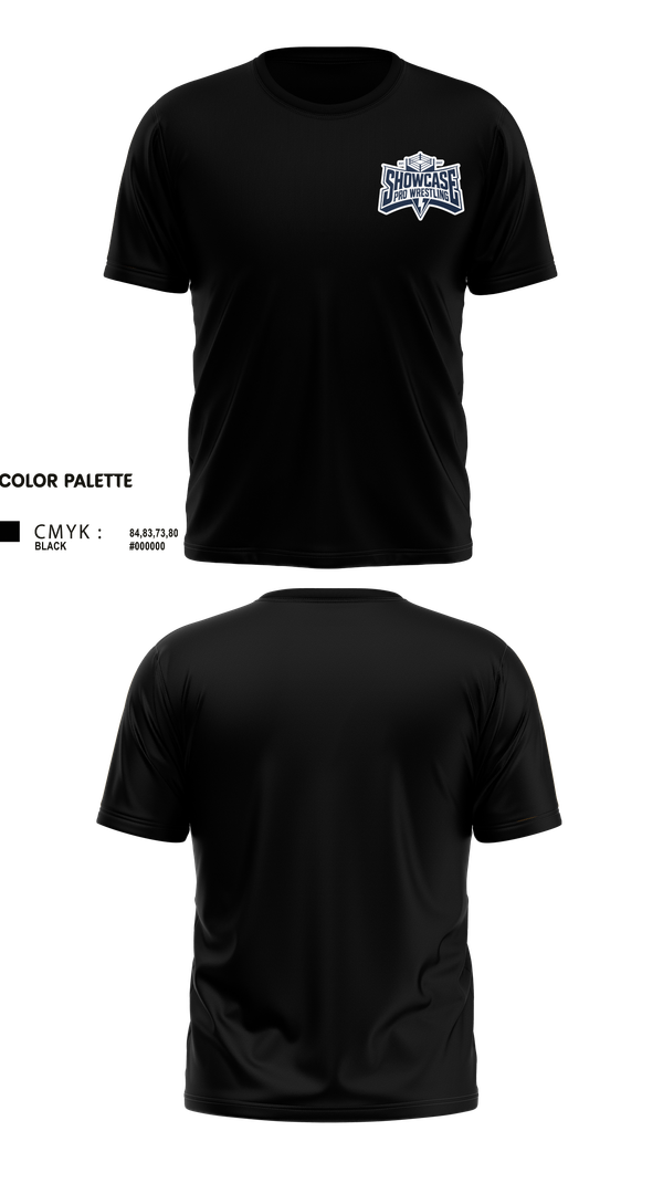 Short Sleeve Performance Shirt, Showcase Pro Wrestling, Wrestling, Teamtime, Team time, sublimation, custom sports apparel, team uniforms, spirit wear, spiritwear, sports uniforms, custom shirts, team store, custom team store, fundraiser sports, apparel fundraiser
