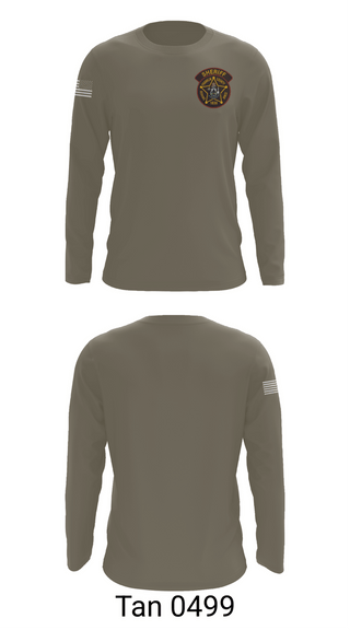 Long Sleeve Performance Shirt, Franklin County Jail, Police, Teamtime, Team time, sublimation, custom sports apparel, team uniforms, spirit wear, spiritwear, sports uniforms, custom shirts, team store, custom team store, fundraiser sports, apparel fundraiser