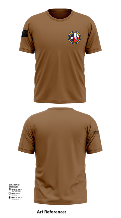 Texas Division 29729645 Short Sleeve Performance Shirt - 103