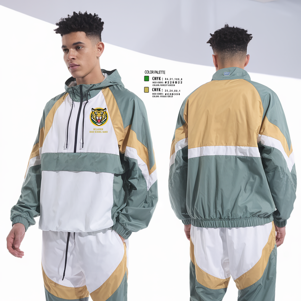 Windbreaker, McLaurin High School Band, Spirit Store, Teamtime, Team time, sublimation, custom sports apparel, team uniforms, spirit wear, spiritwear, sports uniforms, custom shirts, team store, custom team store, fundraiser sports, apparel fundraiser