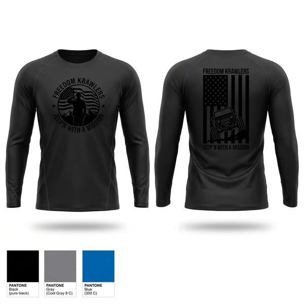 Long Sleeve Performance Shirt, Freedom Krawlers, , Teamtime, Team time, sublimation, custom sports apparel, team uniforms, spirit wear, spiritwear, sports uniforms, custom shirts, team store, custom team store, fundraiser sports, apparel fundraiser