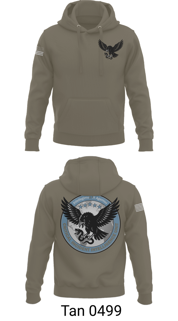 Hoodie, Critical Incident Intelligence Unit, , Teamtime, Team time, sublimation, custom sports apparel, team uniforms, spirit wear, spiritwear, sports uniforms, custom shirts, team store, custom team store, fundraiser sports, apparel fundraiser