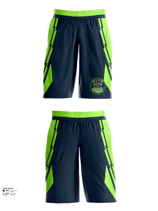 Mens Basketball Shorts, West Michigan Rogue, Men's Basketball, Teamtime, Team time, sublimation, custom sports apparel, team uniforms, spirit wear, spiritwear, sports uniforms, custom shirts, team store, custom team store, fundraiser sports, apparel fundraiser