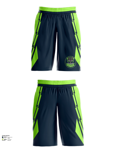 West Michigan Rogue Mens Basketball Shorts - 2