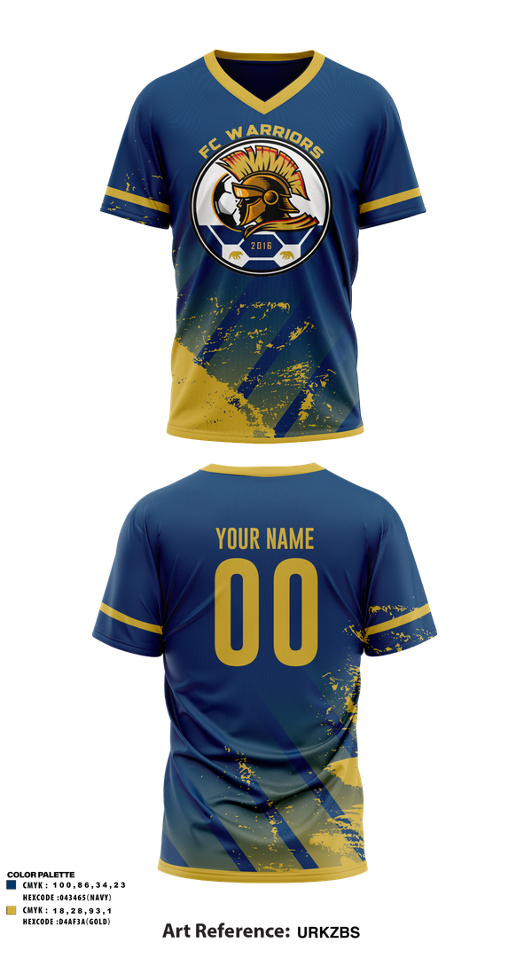 Mens Soccer Jersey, FC Warriors, Men's Soccer, Teamtime, Team time, sublimation, custom sports apparel, team uniforms, spirit wear, spiritwear, sports uniforms, custom shirts, team store, custom team store, fundraiser sports, apparel fundraiser