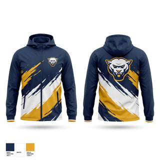 Windbreaker, Quabbin varsity cheer, Cheer, Teamtime, Team time, sublimation, custom sports apparel, team uniforms, spirit wear, spiritwear, sports uniforms, custom shirts, team store, custom team store, fundraiser sports, apparel fundraiser