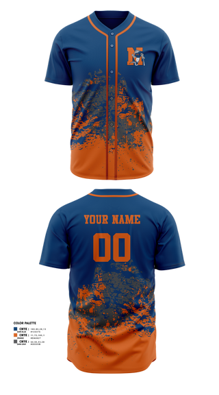 Full Button Baseball Jersey, North Shore Navigators, Baseball, Teamtime, Team time, sublimation, custom sports apparel, team uniforms, spirit wear, spiritwear, sports uniforms, custom shirts, team store, custom team store, fundraiser sports, apparel fundraiser