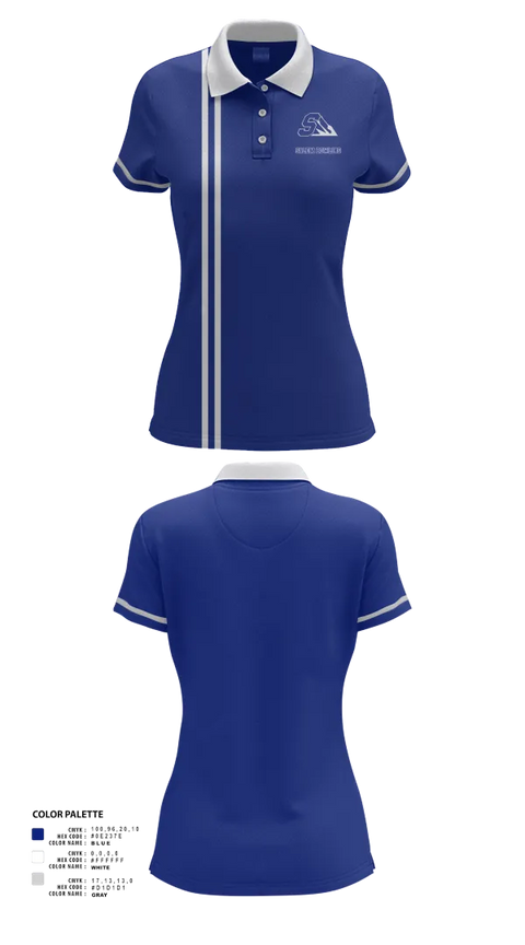 Womens Short Sleeve Performance Polo, Salem High School Bowling, Bowling, Teamtime, Team time, sublimation, custom sports apparel, team uniforms, spirit wear, spiritwear, sports uniforms, custom shirts, team store, custom team store, fundraiser sports, apparel fundraiser