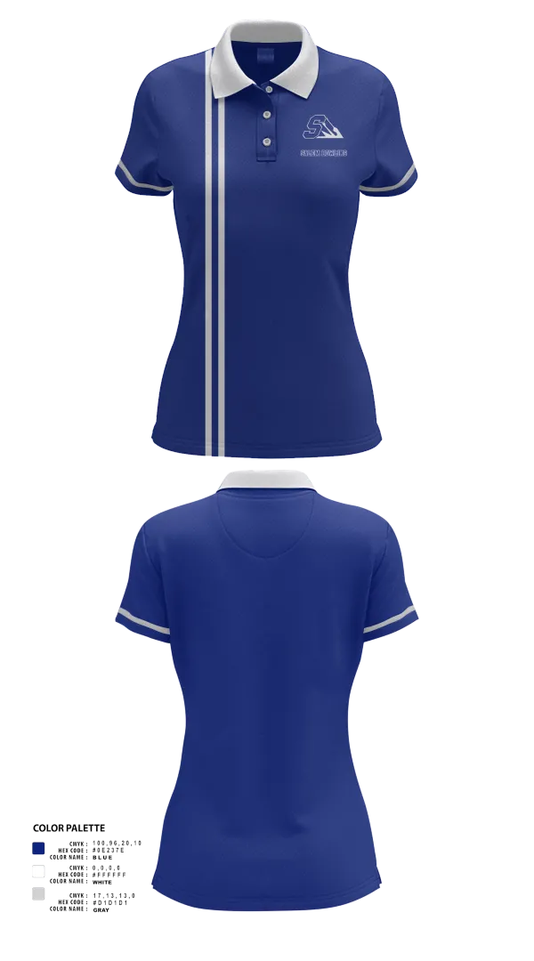 Womens Short Sleeve Performance Polo, Salem High School Bowling, Bowling, Teamtime, Team time, sublimation, custom sports apparel, team uniforms, spirit wear, spiritwear, sports uniforms, custom shirts, team store, custom team store, fundraiser sports, apparel fundraiser
