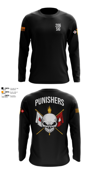 Long Sleeve Performance Shirt, 206th Signal Company, Army, Teamtime, Team time, sublimation, custom sports apparel, team uniforms, spirit wear, spiritwear, sports uniforms, custom shirts, team store, custom team store, fundraiser sports, apparel fundraiser