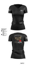 229th mp co Women's Short Sleeve V-neck Shirt - 102