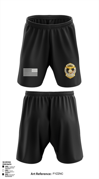 Athletic Shorts With Pockets, Crossett Police Department, Police, Teamtime, Team time, sublimation, custom sports apparel, team uniforms, spirit wear, spiritwear, sports uniforms, custom shirts, team store, custom team store, fundraiser sports, apparel fundraiser