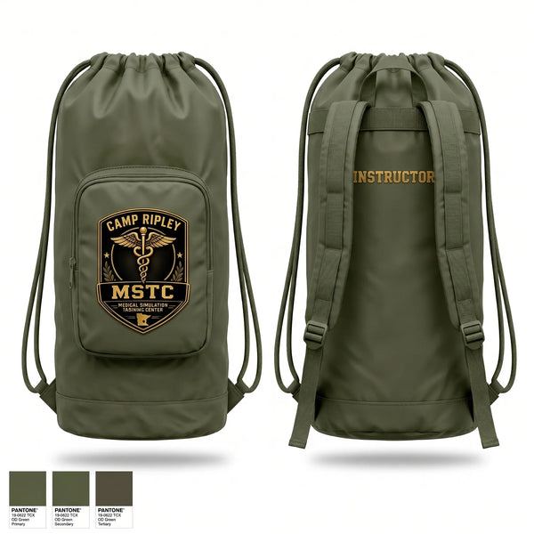 Gear Bag, Camp Ripley MSTC, Army, Teamtime, Team time, sublimation, custom sports apparel, team uniforms, spirit wear, spiritwear, sports uniforms, custom shirts, team store, custom team store, fundraiser sports, apparel fundraiser