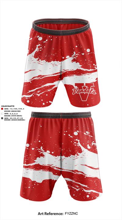 Vandals Athletic Shorts With Pockets - 1