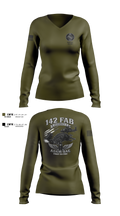 142nd Women's Long Sleeve V-neck Shirt - 4