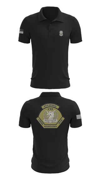Short Sleeve Performance Polo, Annapolis Police Crisis Negotiation Team, Police, Teamtime, Team time, sublimation, custom sports apparel, team uniforms, spirit wear, spiritwear, sports uniforms, custom shirts, team store, custom team store, fundraiser sports, apparel fundraiser