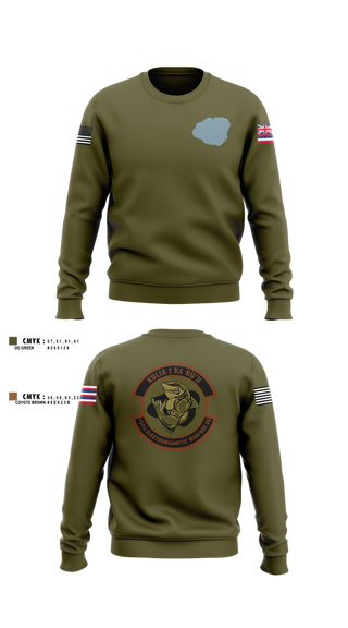 Crew Neck Sweatshirt, 150th Electromagnetic Warfare Squadron, , Teamtime, Team time, sublimation, custom sports apparel, team uniforms, spirit wear, spiritwear, sports uniforms, custom shirts, team store, custom team store, fundraiser sports, apparel fundraiser
