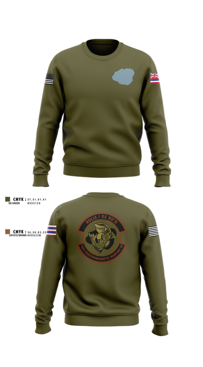 150th Electromagnetic Warfare Squadron 66679137 Crew Neck Sweatshirt - 3