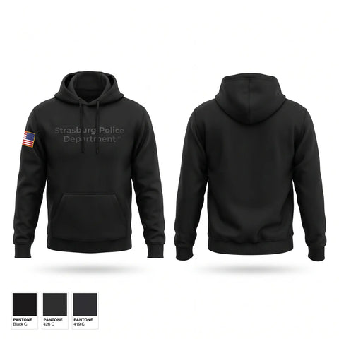 Hoodie, Strasburg Police Department, Police, Teamtime, Team time, sublimation, custom sports apparel, team uniforms, spirit wear, spiritwear, sports uniforms, custom shirts, team store, custom team store, fundraiser sports, apparel fundraiser