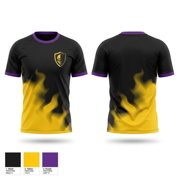 Soft Poly Tee Cotton Like Feel, Golden Knights, Baseball, Teamtime, Team time, sublimation, custom sports apparel, team uniforms, spirit wear, spiritwear, sports uniforms, custom shirts, team store, custom team store, fundraiser sports, apparel fundraiser
